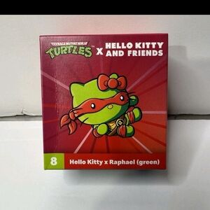 McDonald's Hello Kitty x TMNT Green and Red Figure